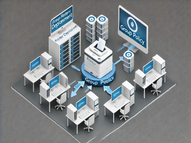 Windows Server 2012 R2'de GPO İle Yazıcı Dağıtımı