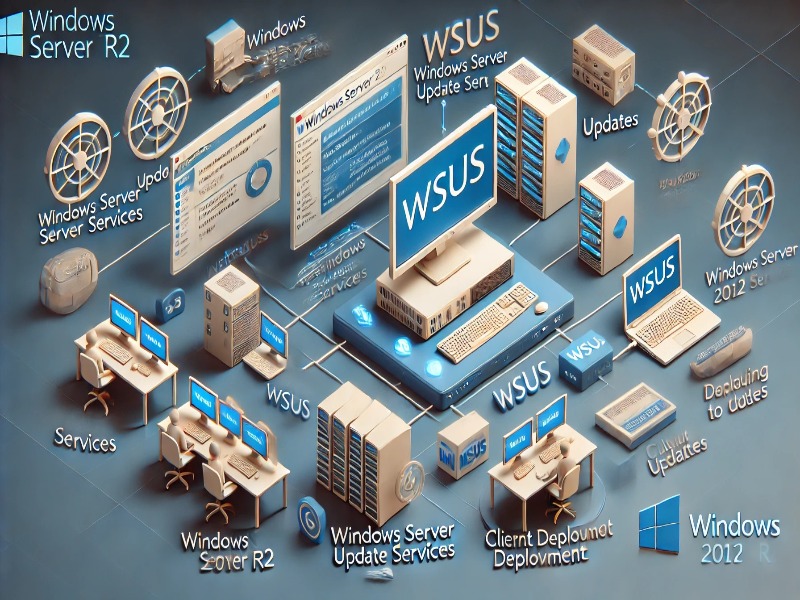  Windows Server 2012 R2'de Windows Update Services (WSUS) Kurulum ve Yapılandırma
