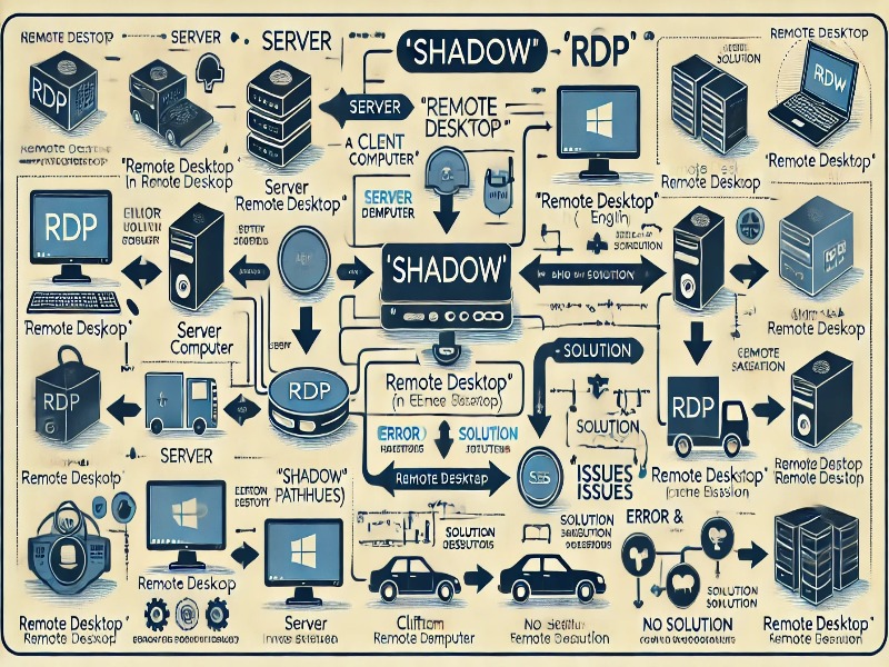 Remote Desktop Shadow Hatası ve Çözümü