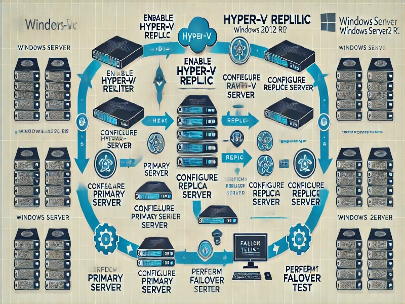Hyper-V Replica Nedir? Windows Server 2012 R2'de Nasıl Yapılandırılır?