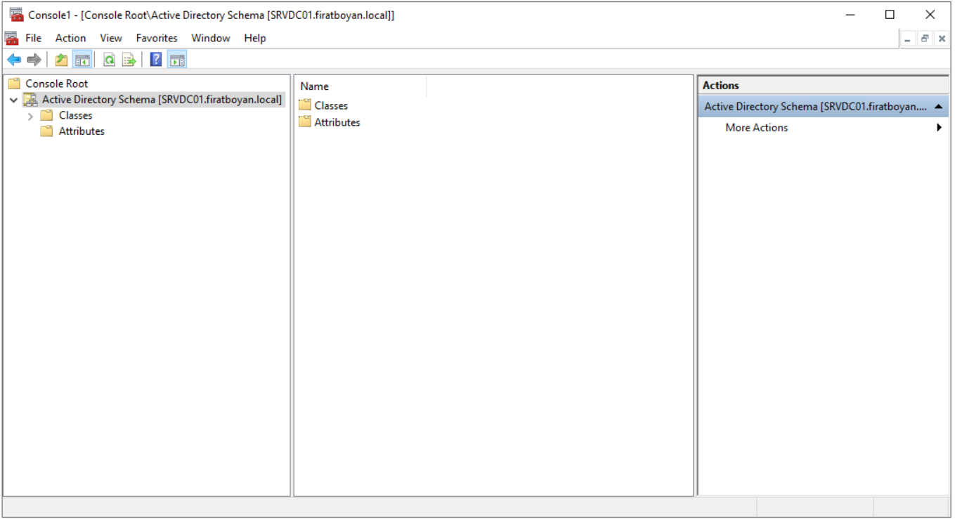 Exchange Prepare Schema