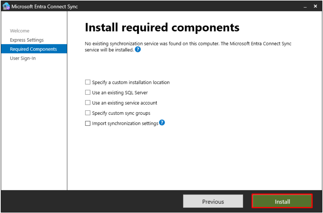 Entra Connect Sync