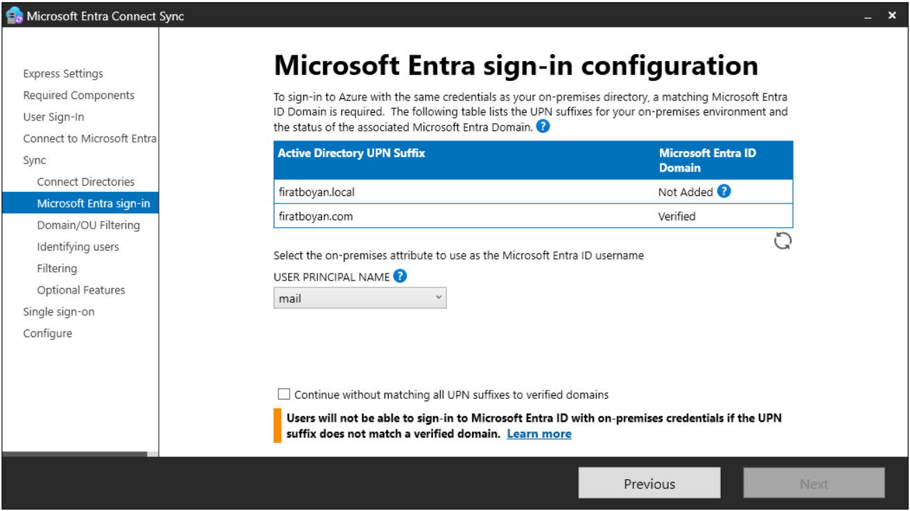 Entra Connect Sync