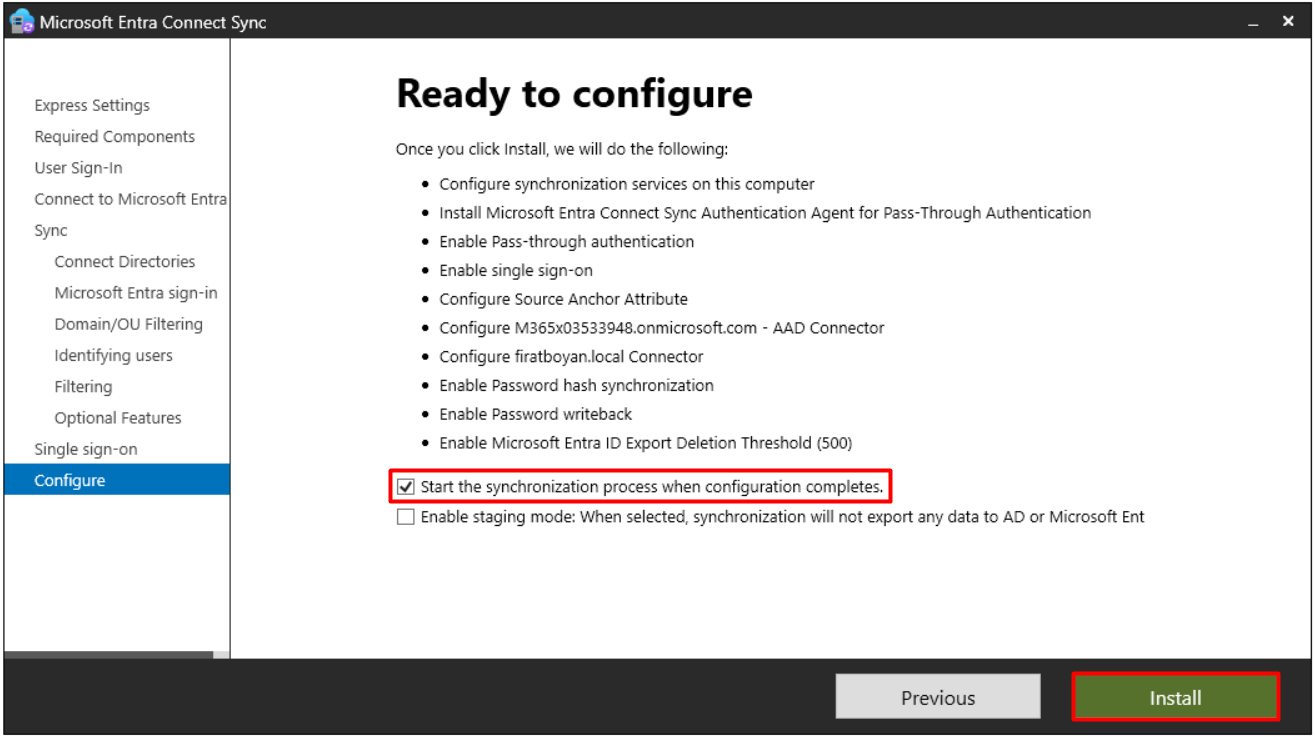 Entra Connect Sync