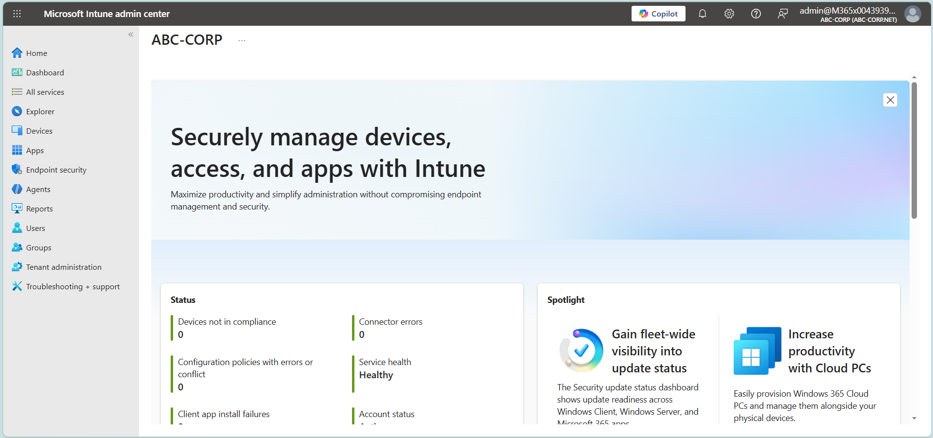 Microsoft Intune bileşenleri: Device Enrollment, Configuration Profile, Compliance Policy ve App Protection Policy