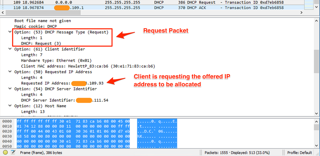 DHCP IP Dağıtım Süreci - DORA